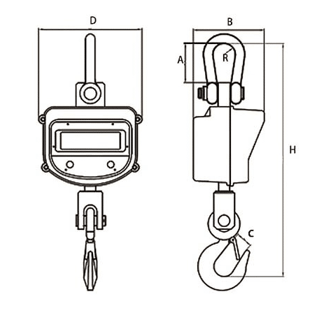 3 Ton Electronic Hanging Scale - Image 3